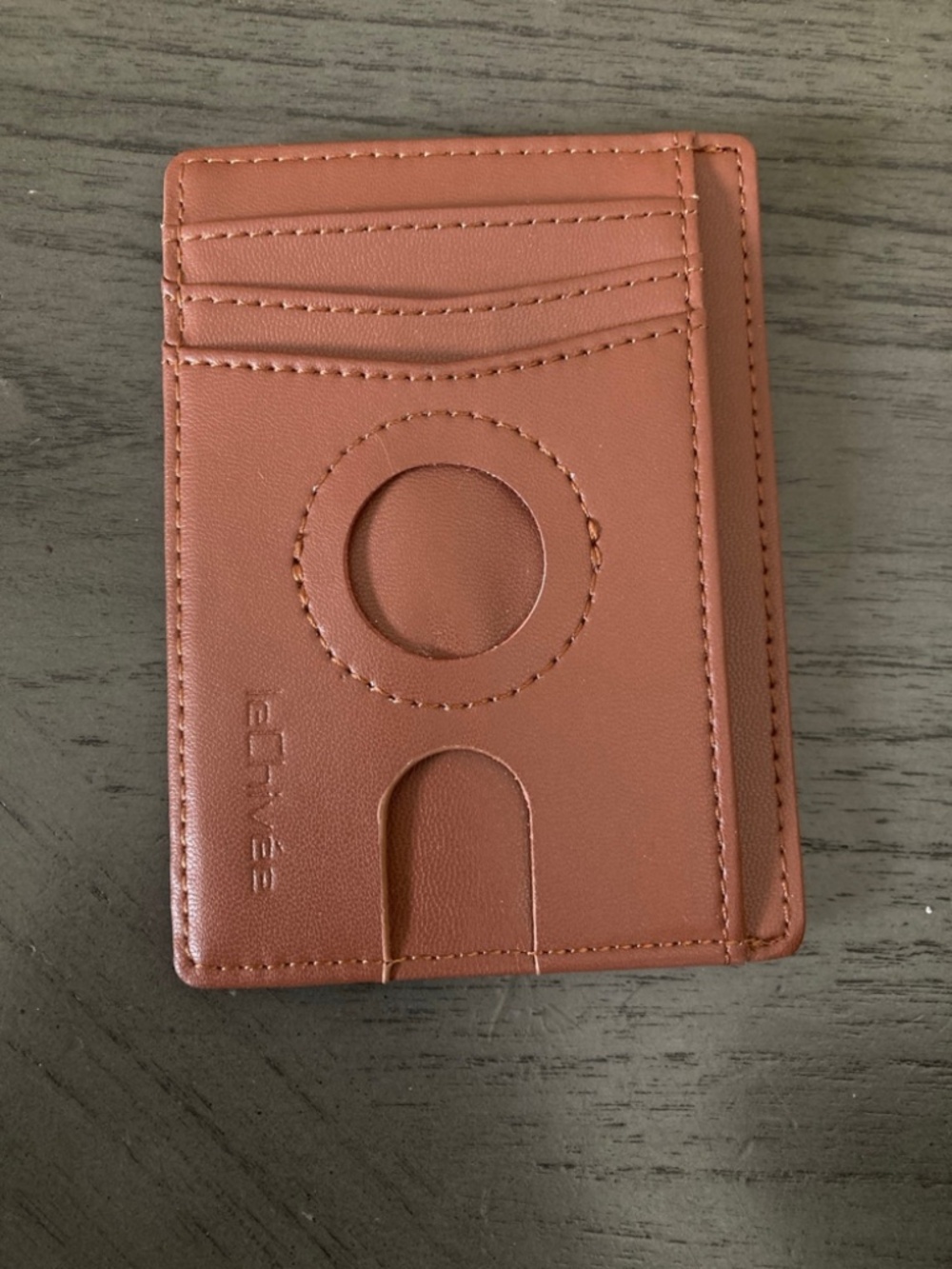 Men Slim Wallet Tan - Picture 2 of 5